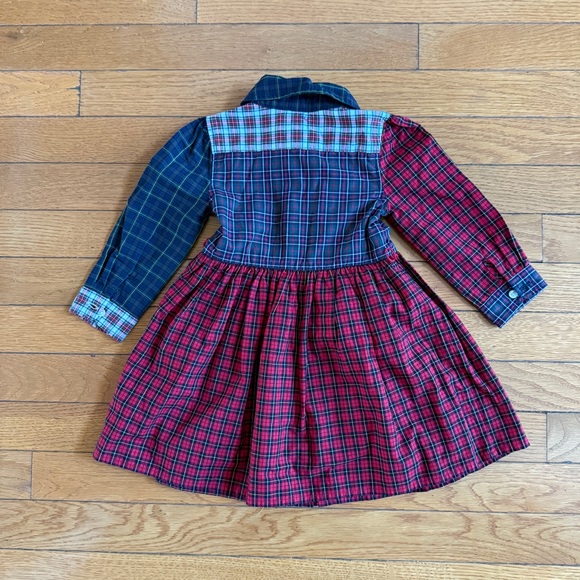 Ralph Lauren Multicolor Plaid Kids Dress - Picture 3 of 5